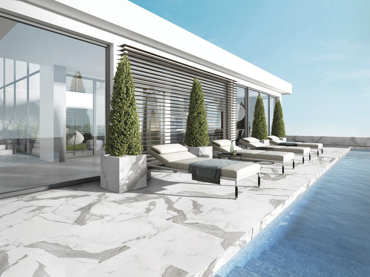 ASI® PORCELAIN SLABS - Pool