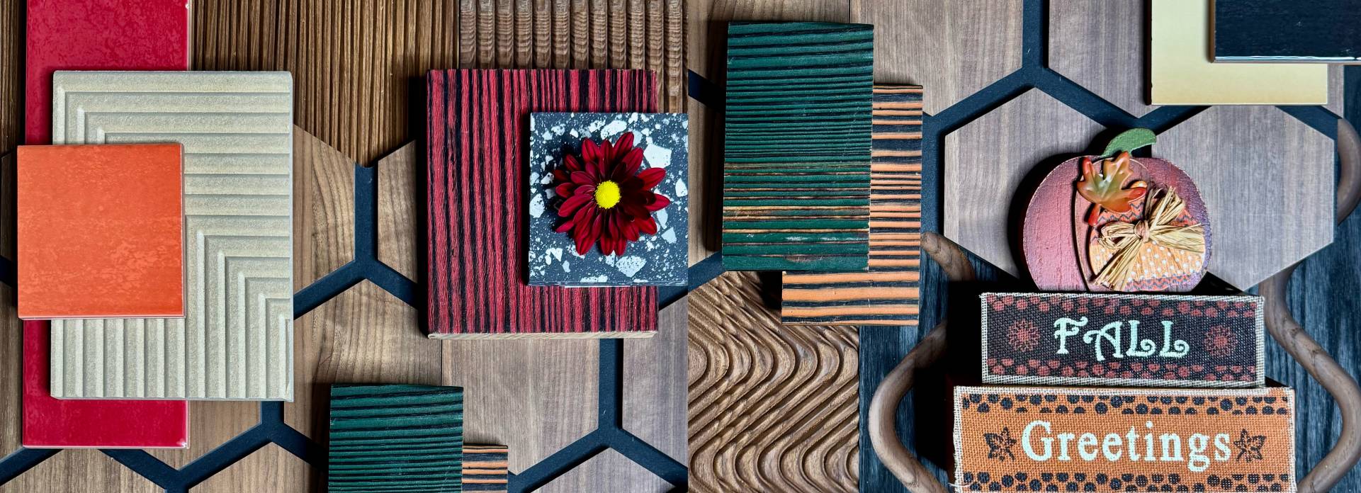 ASI Wood Panels Pattern Play - Motif - 5 Slats x 8 - WPVEP468